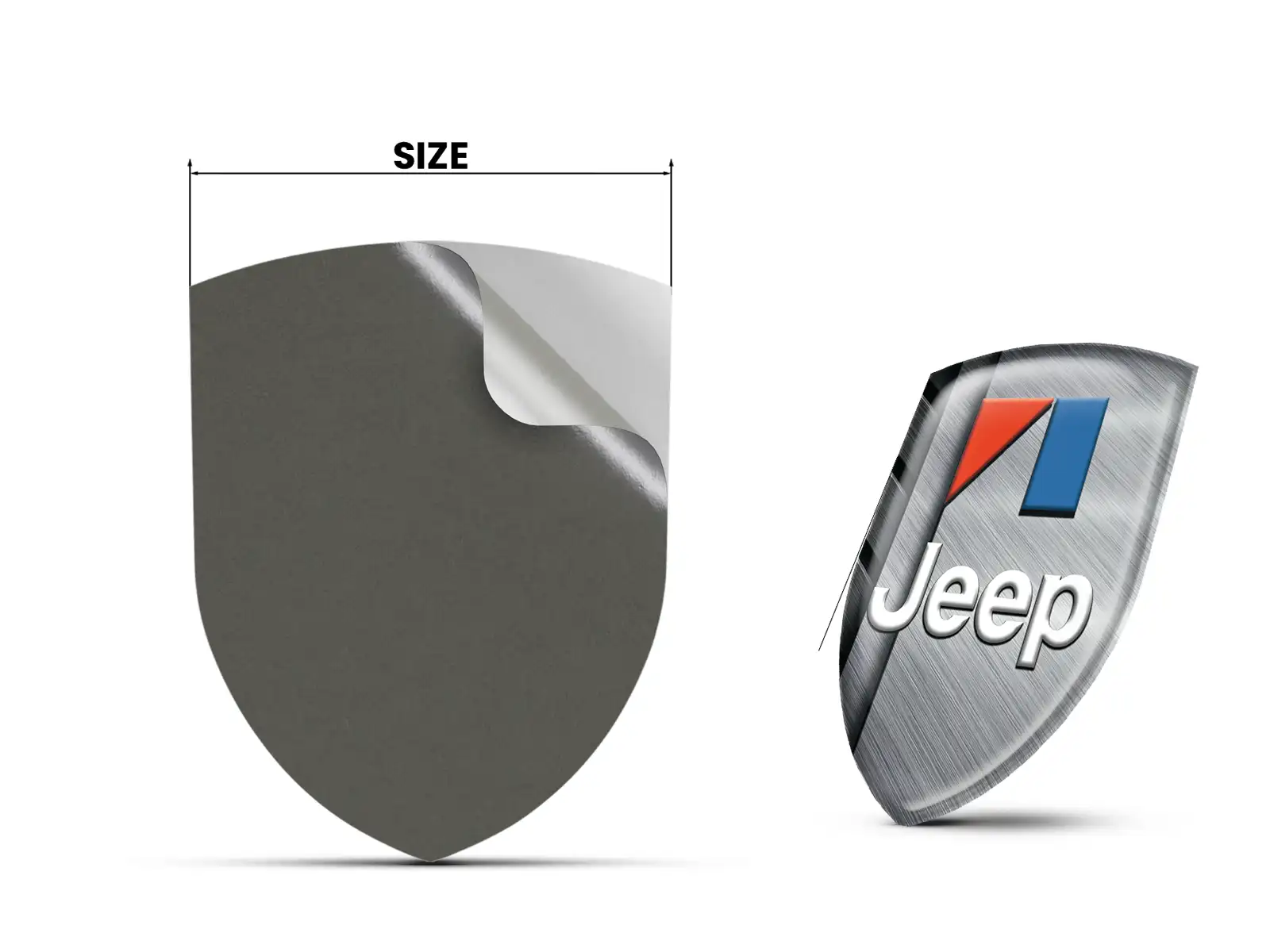 Jeep Decalcomanie Vetri Auto su Misura Stellari Qualità